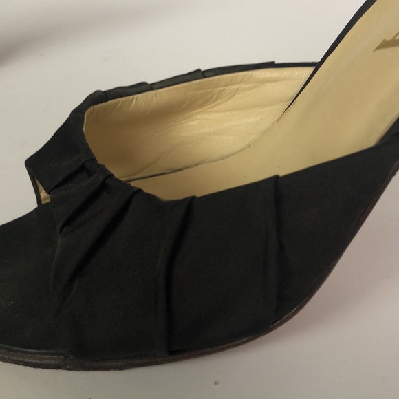 Prada Lucite Heels Mule Silk Brown/Pink - Picture 3 of 12